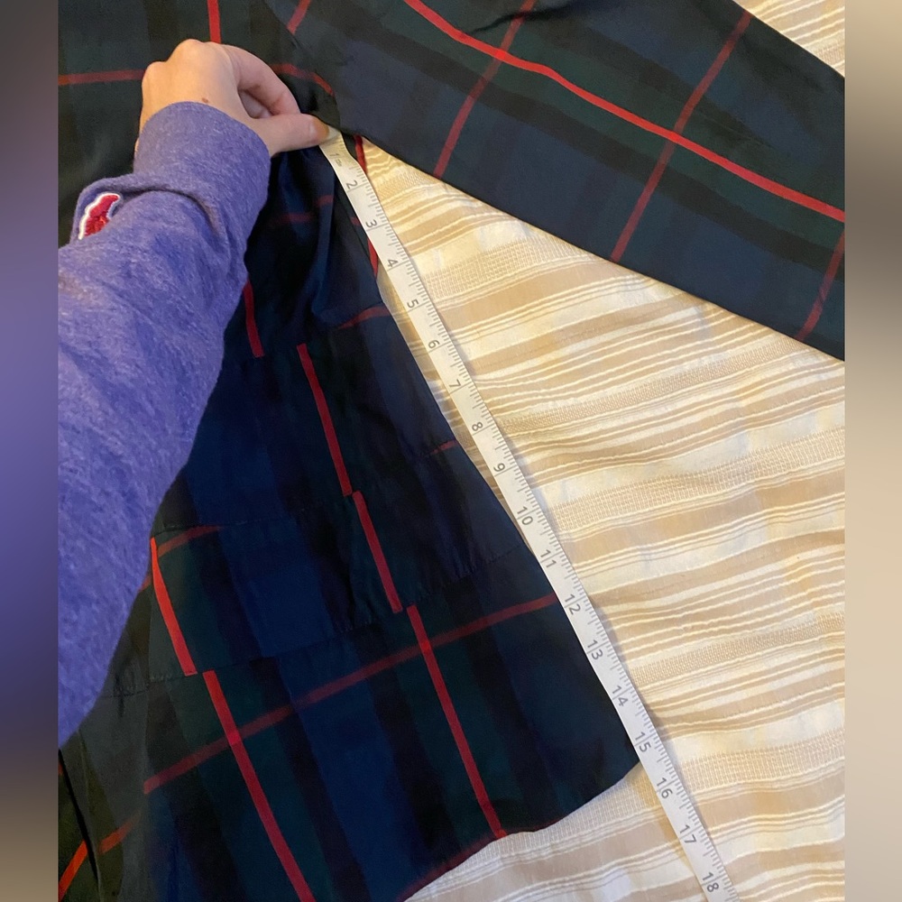 XS Pomander Place Fraser Plaid Ashlen Blouse - Picture 13 of 16